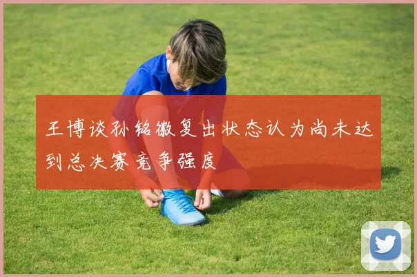 王博谈孙铭徽复出状态认为尚未达到总决赛竞争强度